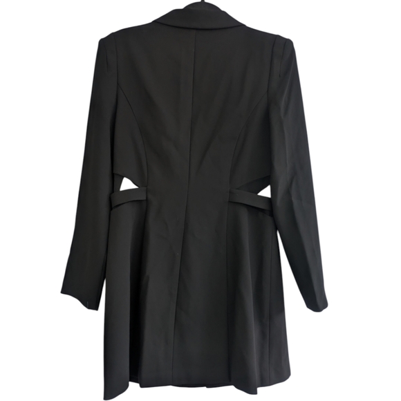 Liv Foster Black Twill Blazer Dress. NWT. Size US 14 - Picture 2 of 8